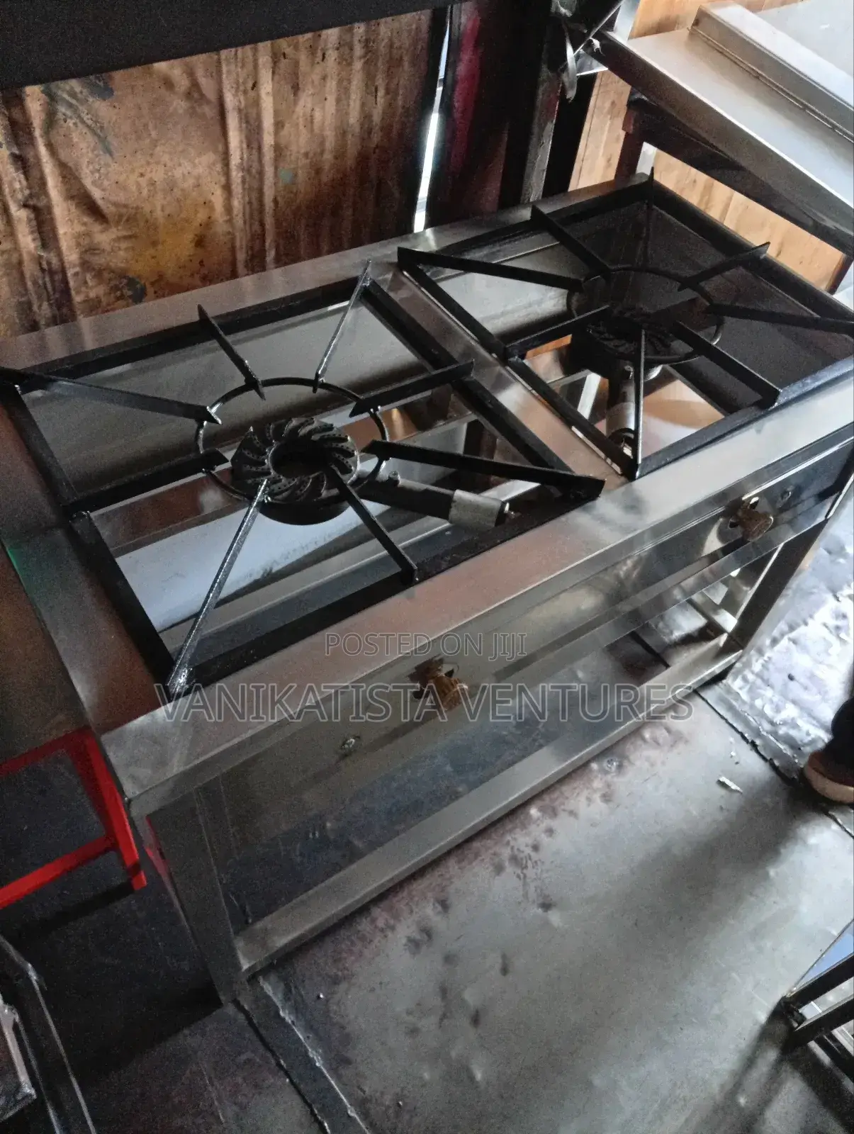 Stainless Steel Kitchen Two Burner