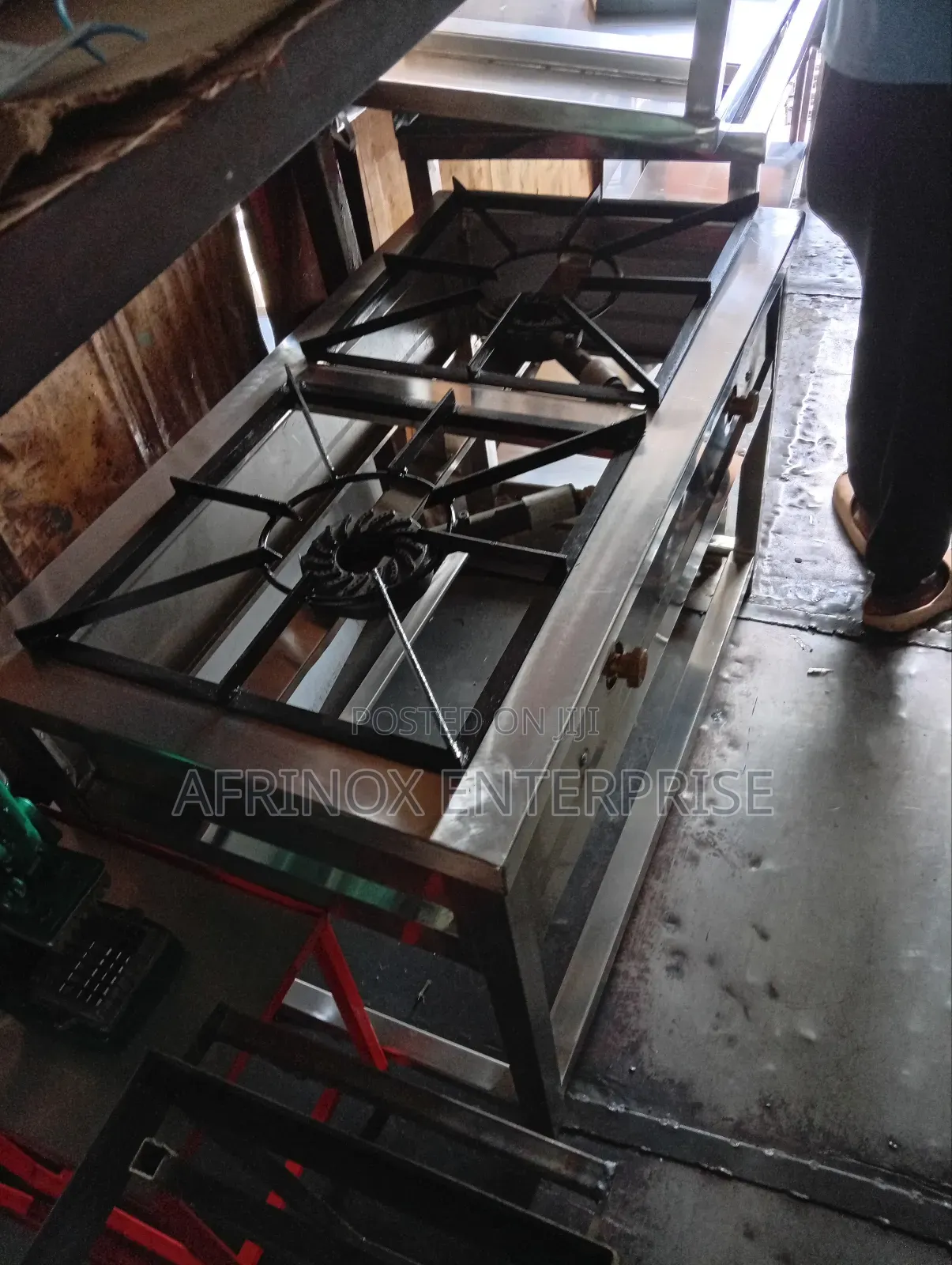 Stainless Steel Kitchen Two Burner