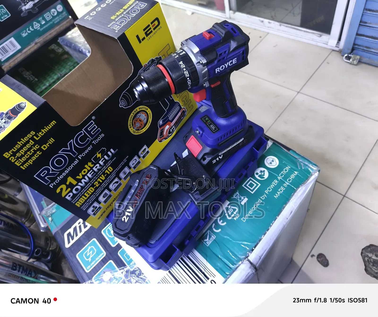 Commercial 21v Drill