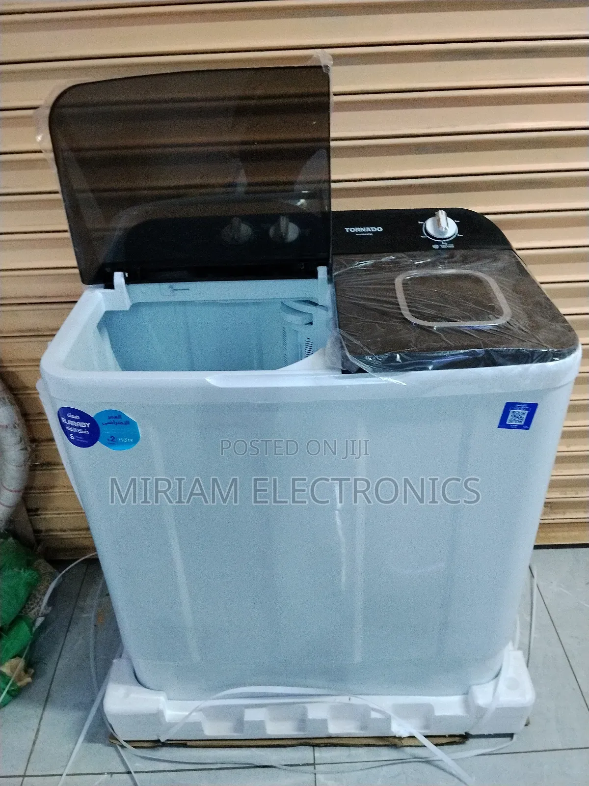 Tornado 12kg Semi Automatic Twin Tub Washing Machine