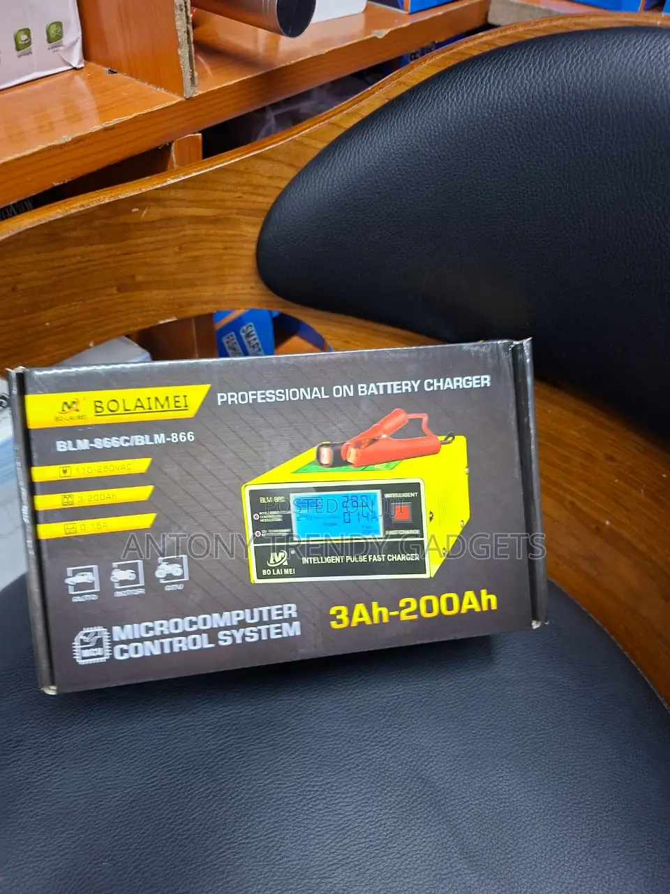 Bolaimei Blm-866c Intelligent 12v/24v Pulse Fast Battery Charger