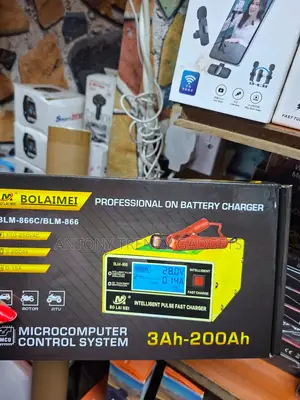 Bolaimei 12v/24v Automatic Pulse Repair Fast Charger With Lcd