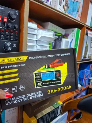Blm-866c Mcu Controlled Car & Motorcycle Battery Charger 0–15a