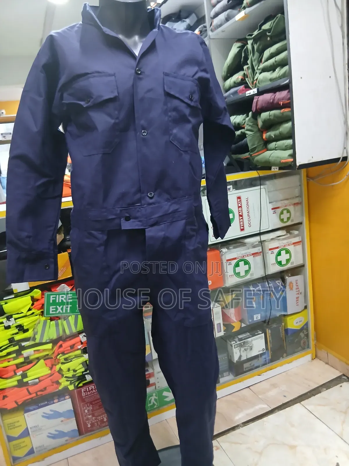 Poly Cotton Overalls