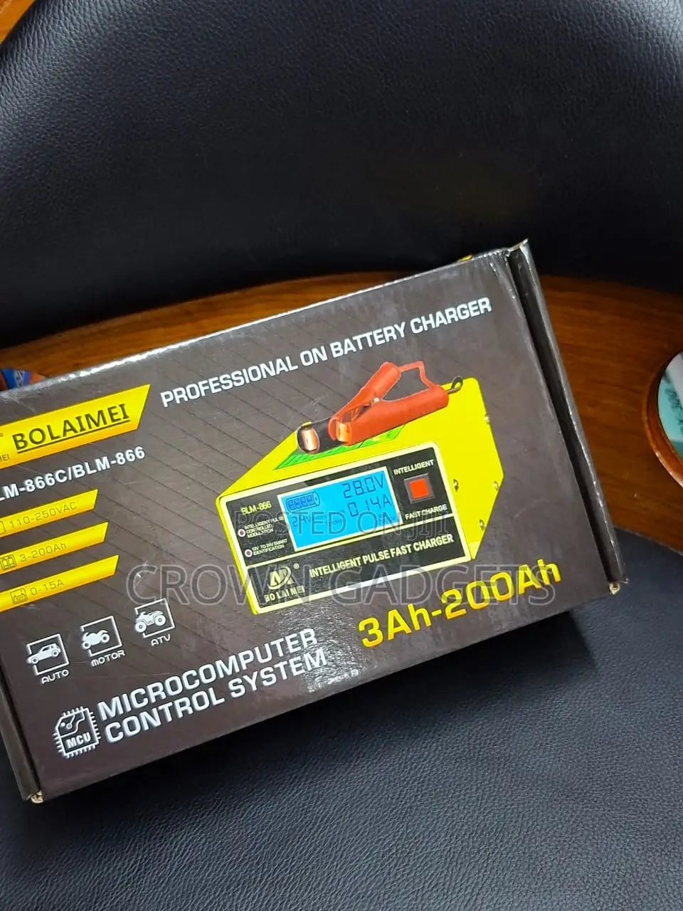 BLM-866c Automatic Pulse Repair Charger for Lead-Acid Batteries