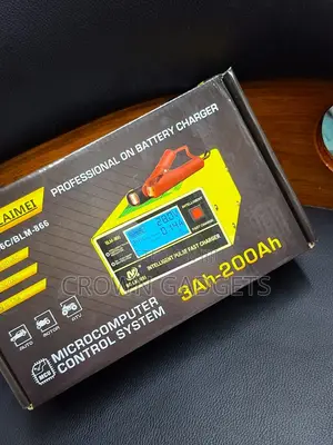 Bolaimei Fast Digital Battery Charger With LCD Display 3–200ah