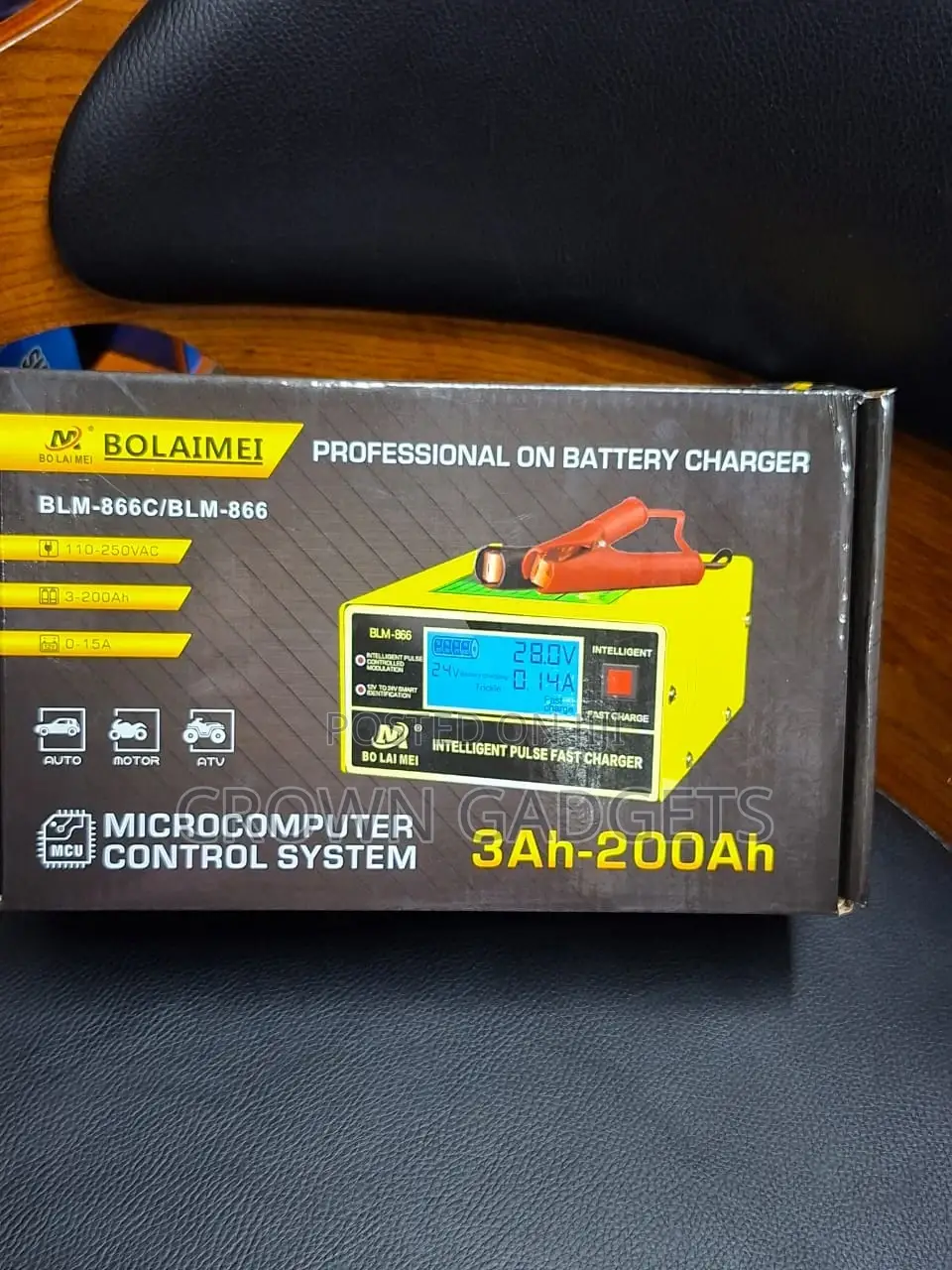 Smart 12v/24v Pulse Repair Battery Charger With Multi-Protection