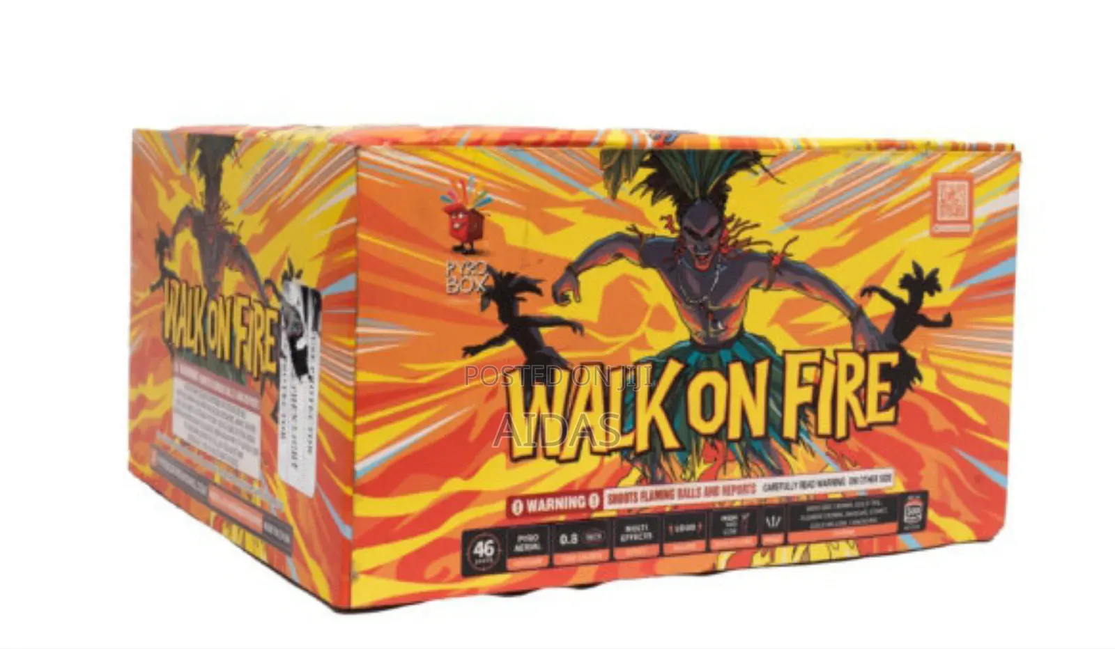 46 Shots Walk on Fire Outdoor Fireworks