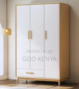 Home Wardrobe; Corner Bedroom Wardrobe With 3-Door Storage Solution