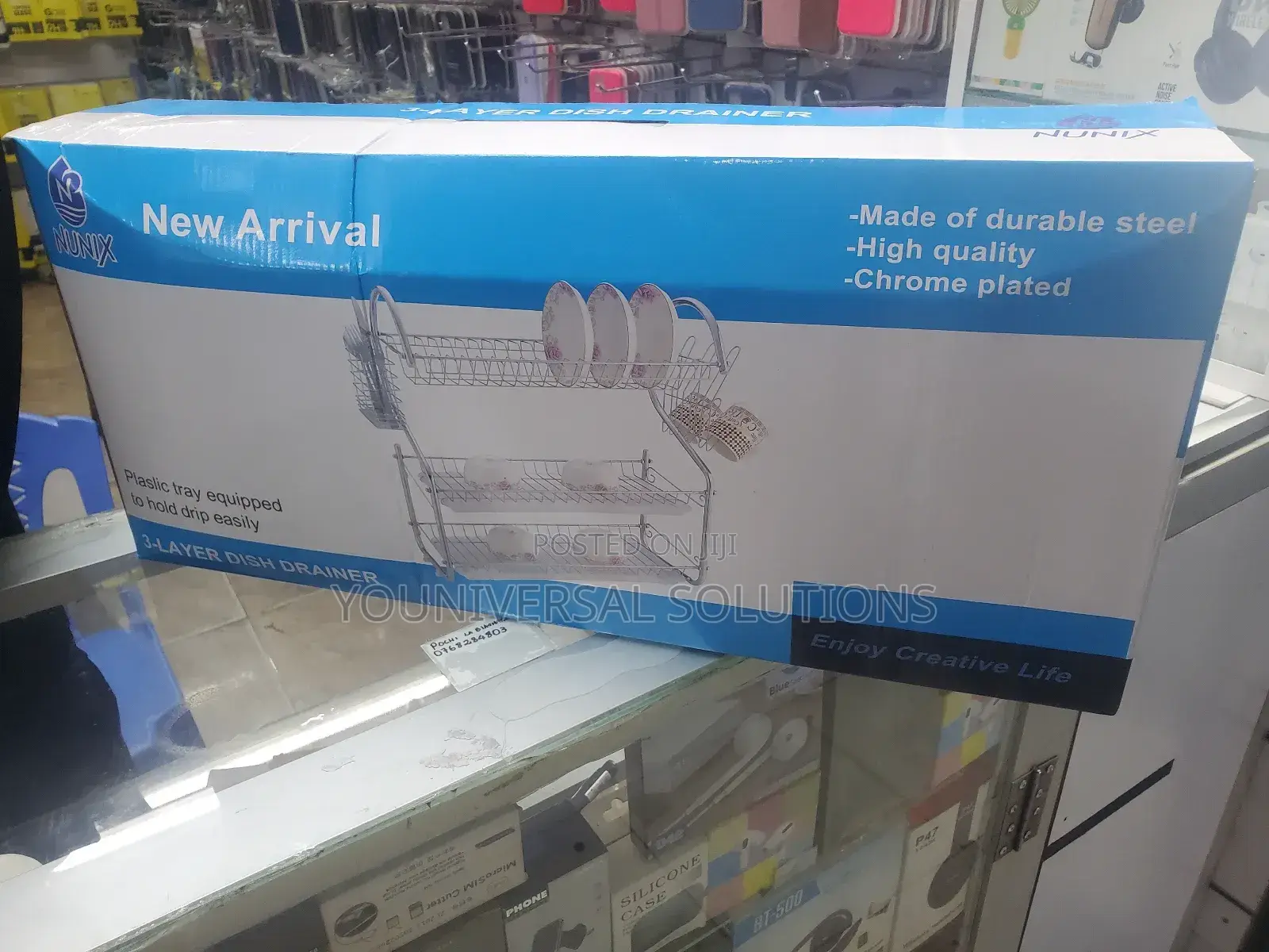 3 Tier Kitchen/Dish Rack Nunix