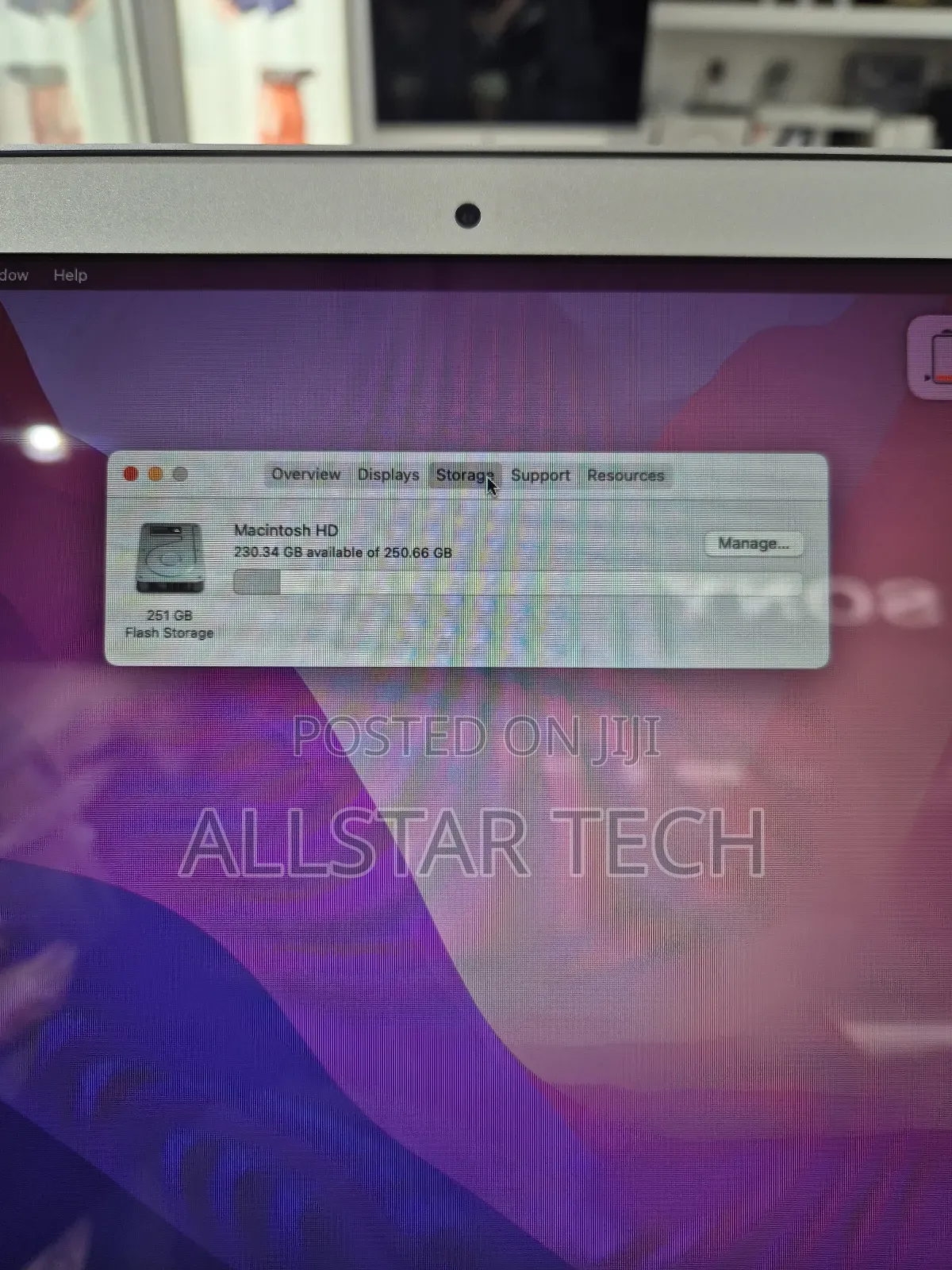 Laptop Apple MacBook Air 2017 8GB Intel Core I5 SSD 256GB