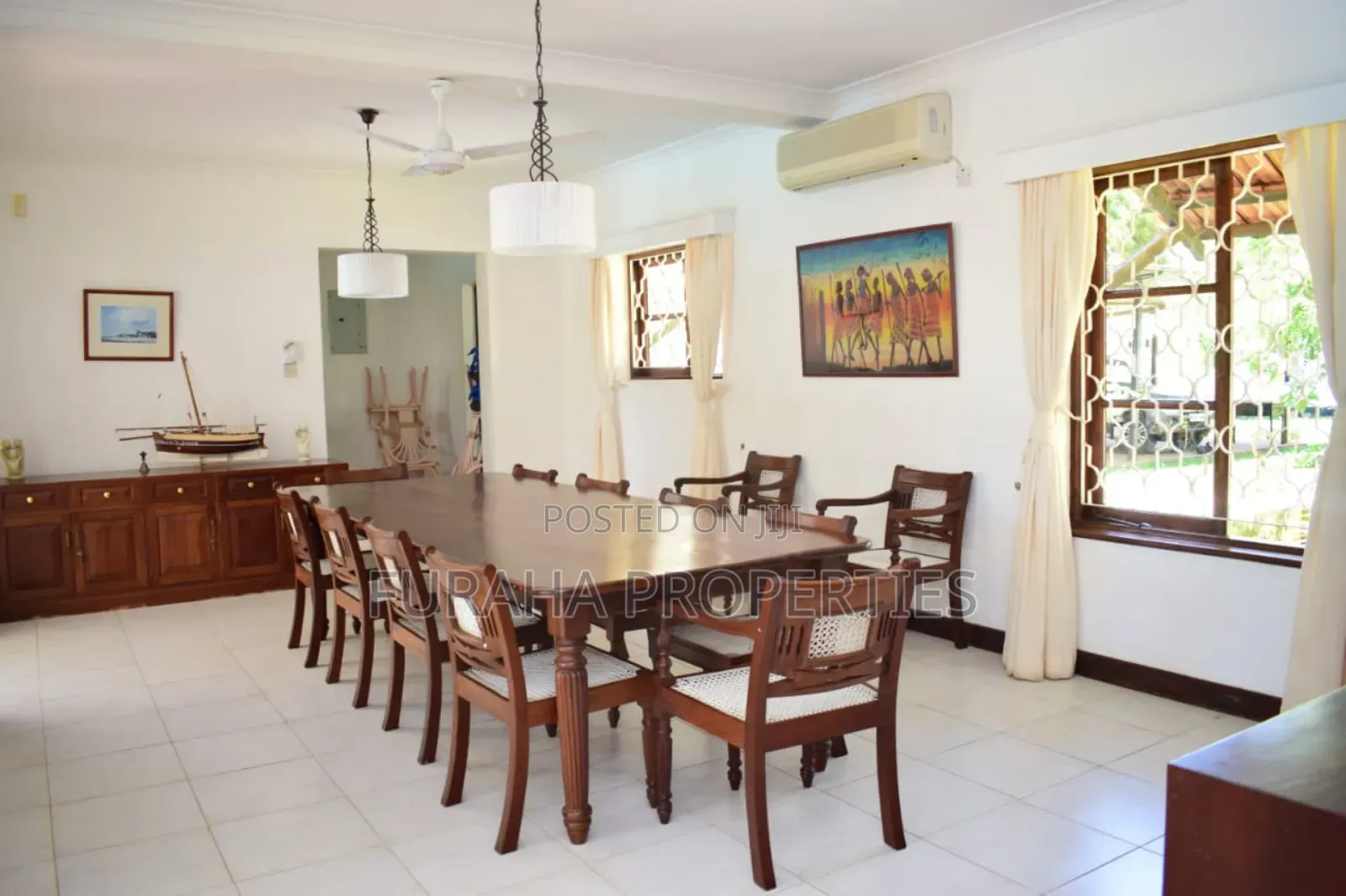 To Let 5 Beds Fully Furnished House Nyali