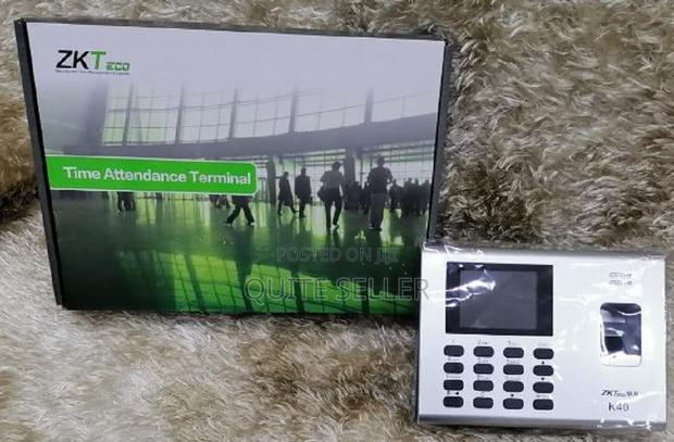 Time Attendance Management Access Control With K40 Biometric - main view