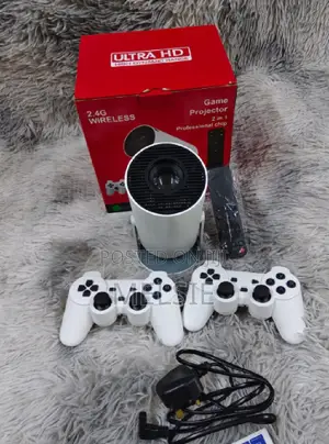 Hy300 Retro Video Game Consoles Mini Portable Intelligent Projector .