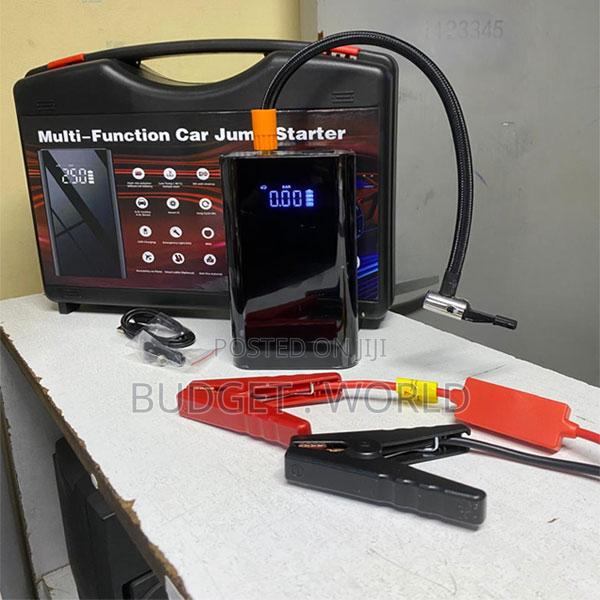 Adjustable Pressure 150psi Car Jump Starter + Jump Starter 80000 Mah