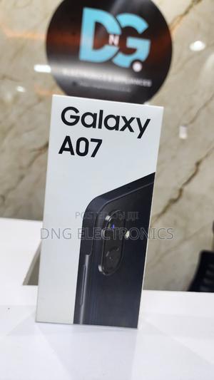 New Samsung Galaxy A07 4G 128 GB Black - main view