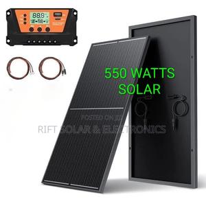 550 Watts Mono Solar Panel,40a MPPT Controller 20 Meters M Cable - thumbnail 2