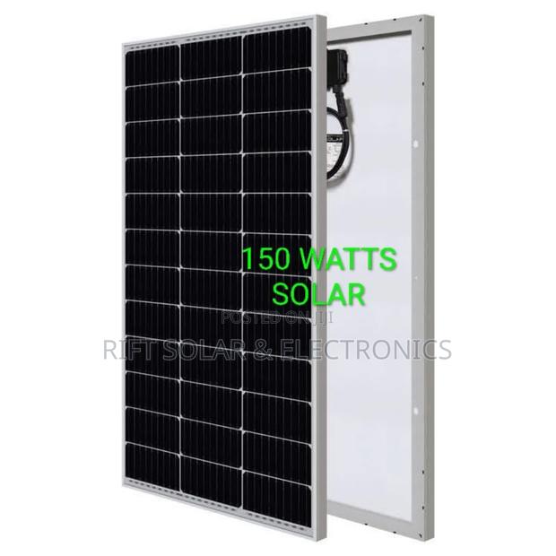 150 Watts 18v Monocrystalline Solar Panel All Weather Germany - main view
