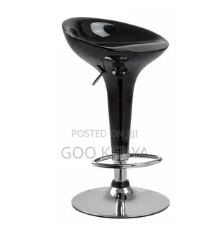 Home Kitchen Stool; Chrome Counter-Height Stool With Luxury Design