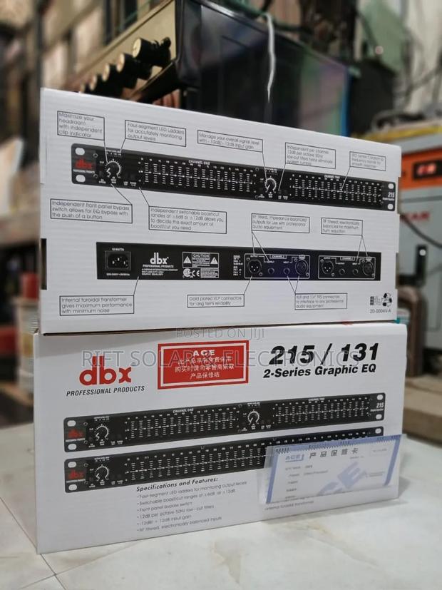 DBX 231 Double Graphics Equilizer Professional - thumbnail 2