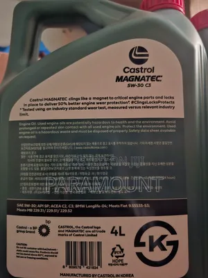 Castrol Magnatec 5w-30 C3, Petrol and Diesel Engine.