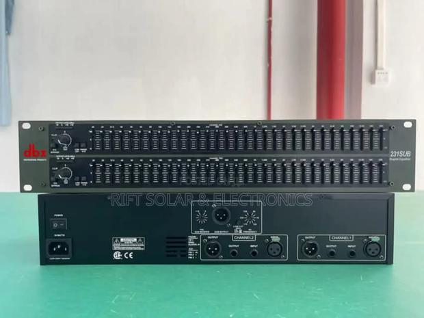 DBX 231 Double Graphics Equilizer Professional - main view