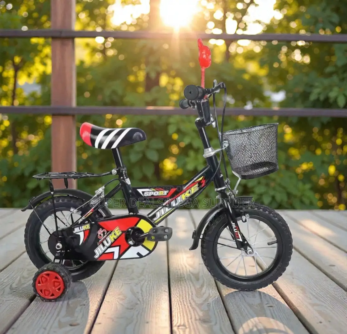 12 14 16 Inch Kids Bike With Training Wheels Ages 2–11 Boys and Girls