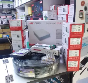 Eight Full Kit 8 Channel Hikvision With 8 CCTV Cameras