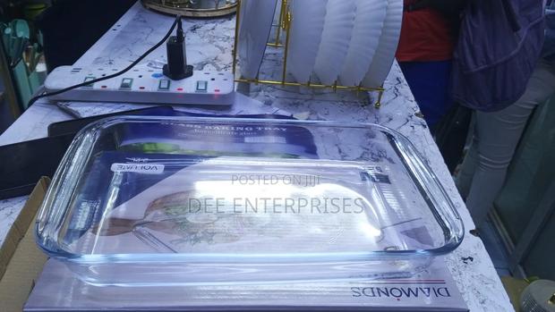 1pc Rectangular Glass Baking Tray - thumbnail 2