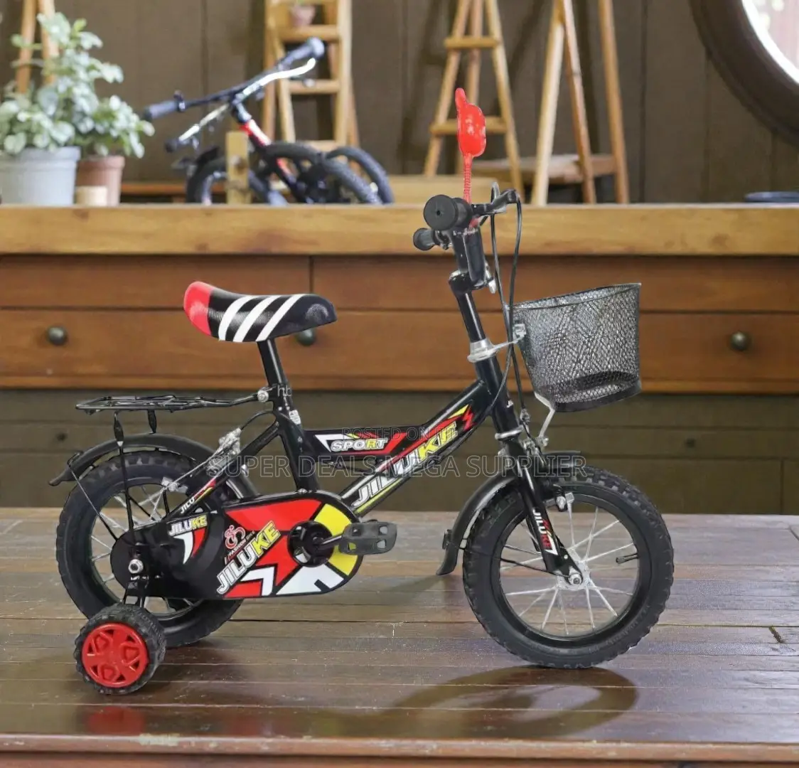 Adjustable Kids Bicycle 12, 14, 16 Inch 2–11 Years Children With Bell