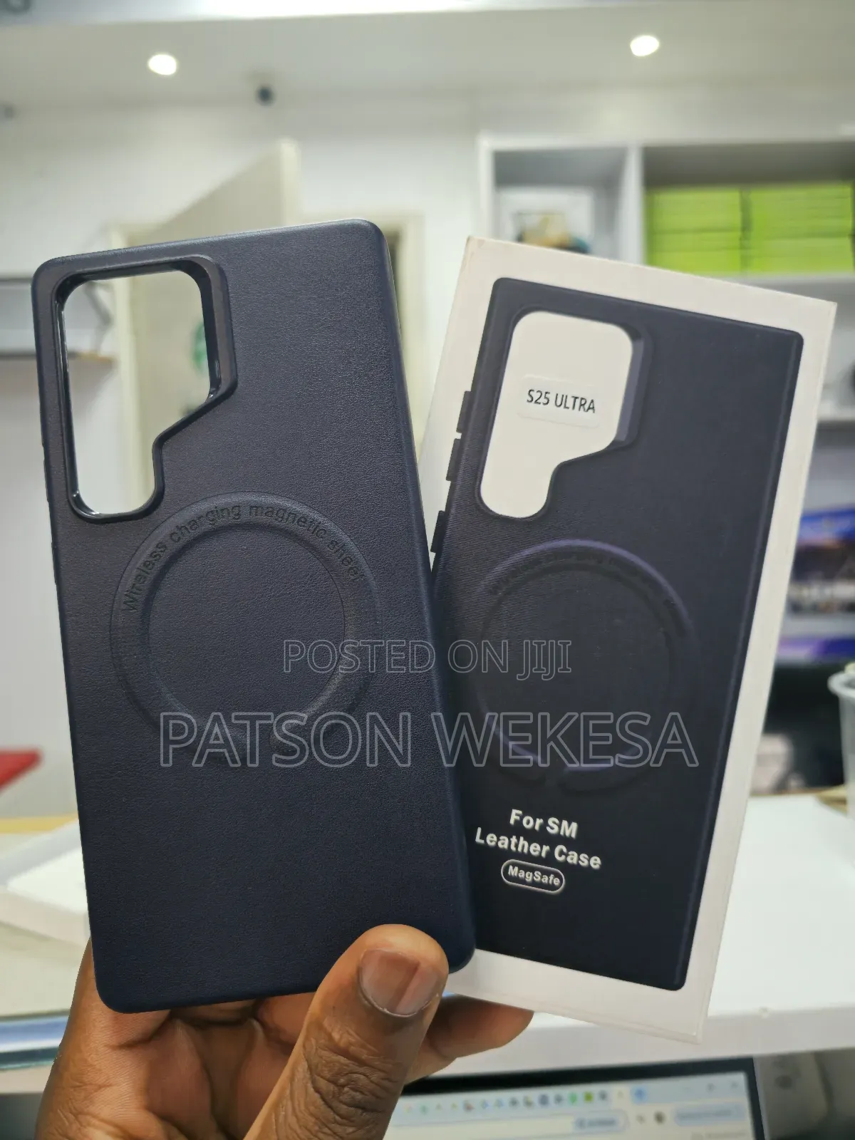 S25 Ultra Leather Case