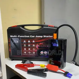 Portable Tire Inflator Jump Starter With 80000 Mah + Air Compressor