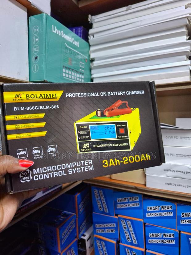 Blm-866 Intelligent Fast Charger For Agm Gel Lead-acid Batteries