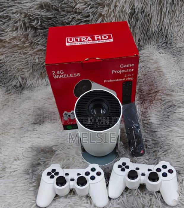 Hy300 Retro Video Game Consoles Portable Projector
