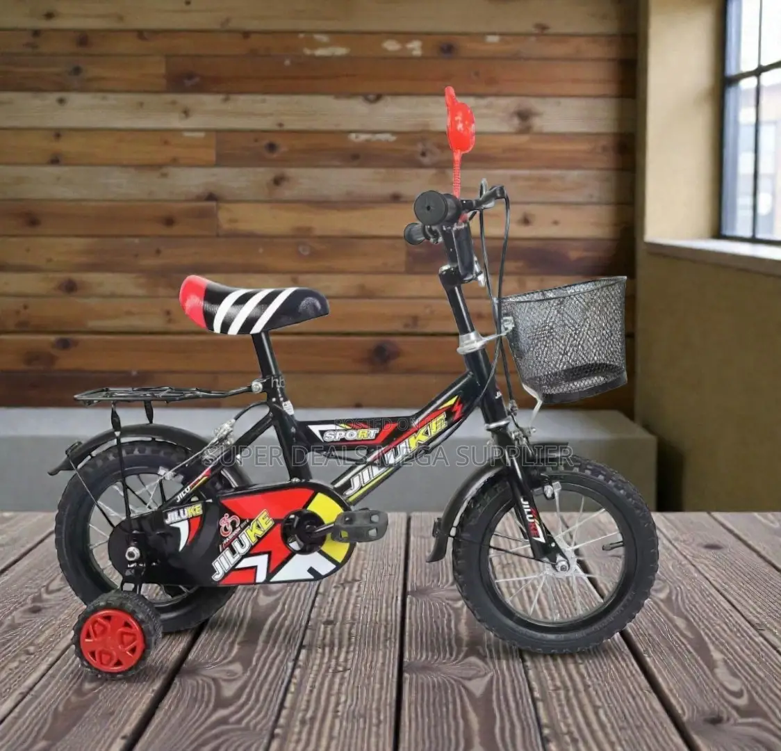 Durable Kids Bicycle 12 14 16 Inch for 2–11 Years Children With Basket