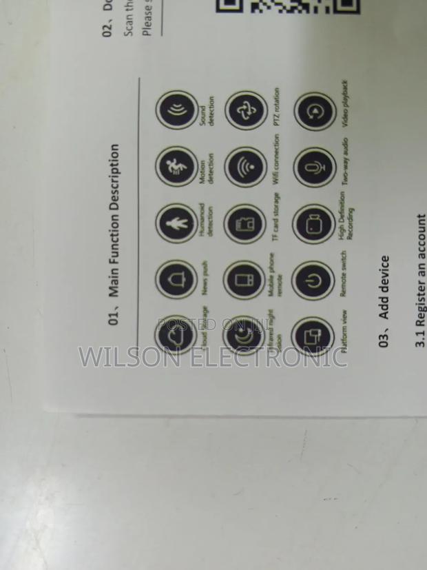 Outdoor/Indoor Wi-Fi Camera. 360% - thumbnail 2