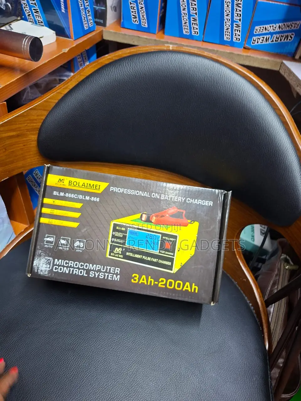 Bolaimei 0–15a Mcu-controlled Car Motorcycle Battery Charger