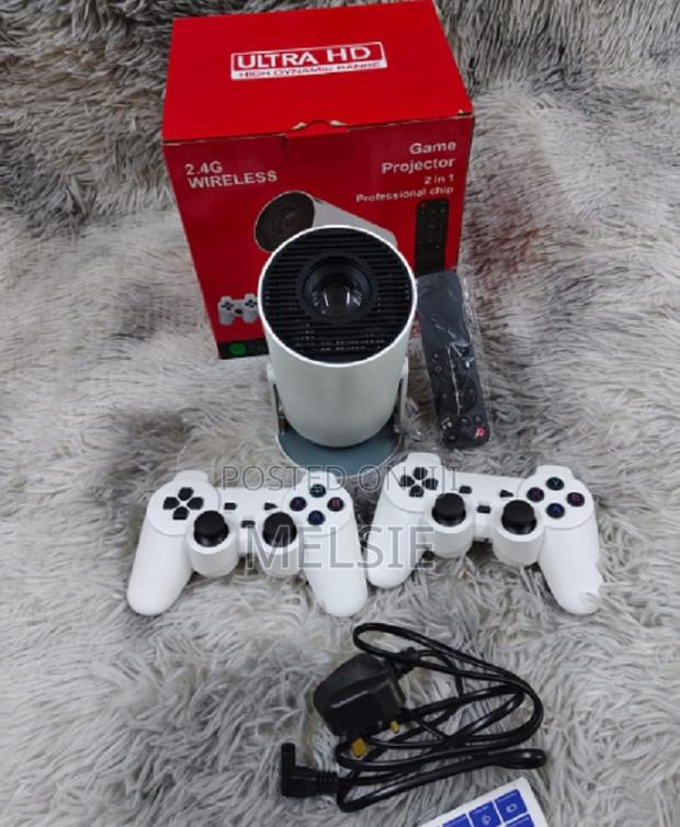 Hy300 Retro Video Game Consoles Projector Android11