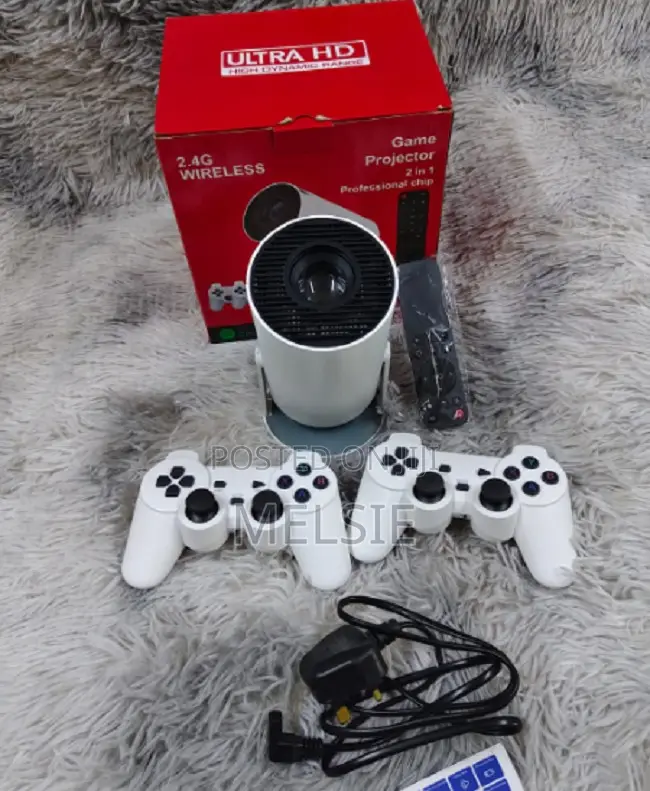 Hy300 Retro Video Game Consoles Projector Android11