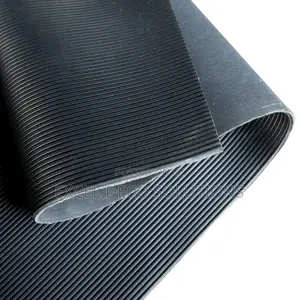 Ribbed Rubber Mat – Heavy Duty Anti-Slip Flooring