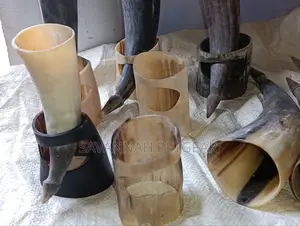 Authentic Handcrafted Wine Drinking Horns (Viking Horns) With Stands