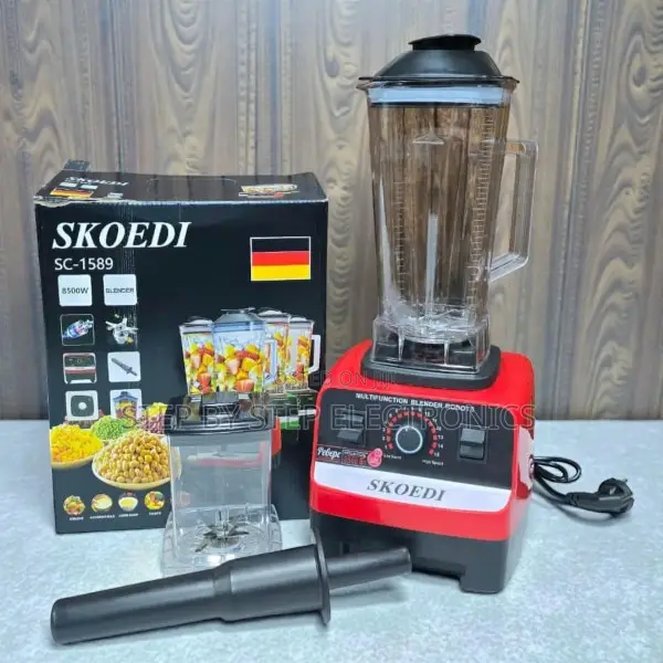 Powerful Motor 2-in-1 Blender With Grinder Function