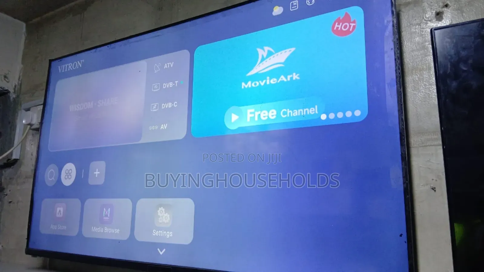 Vitron 50" Smart Android Tv