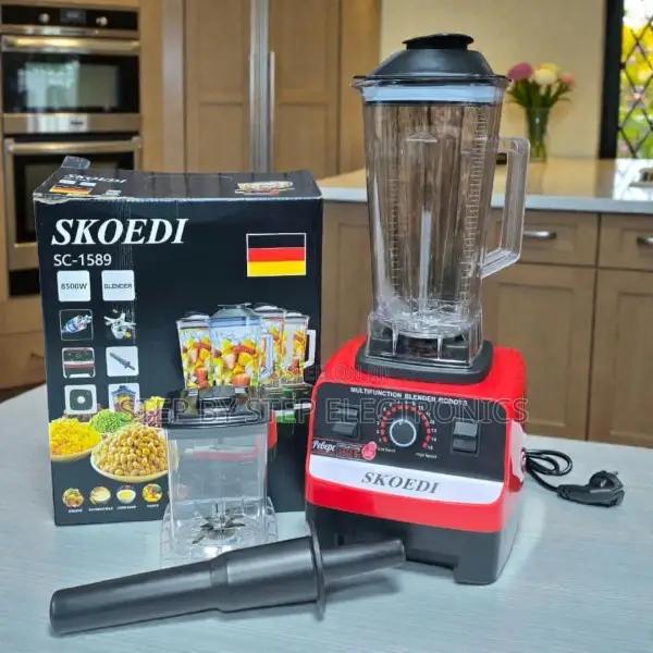 Skoedi 2-in-1 Kitchen Blender For Purees, Juices And Grinds