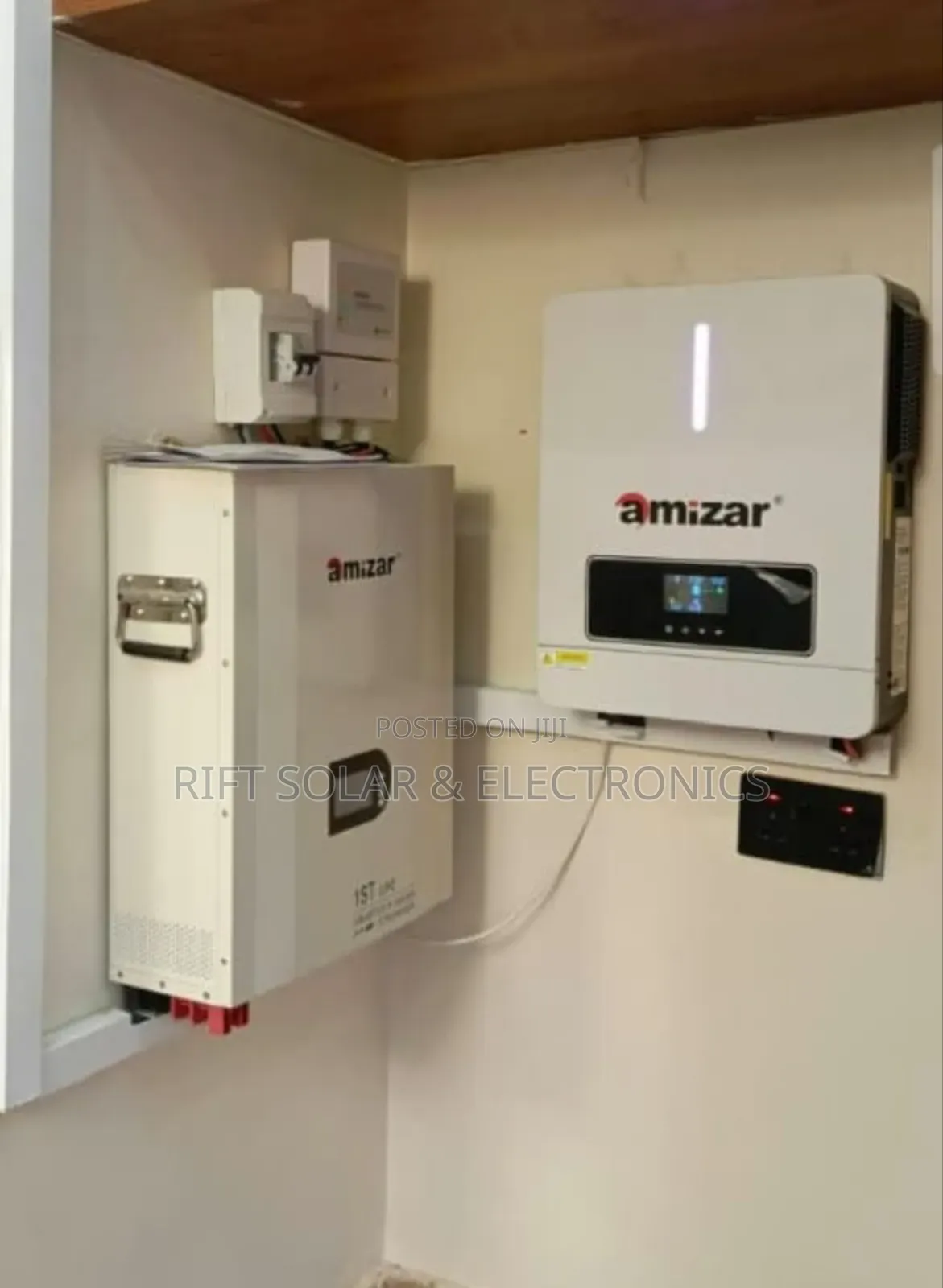 6.2kv Hybrid Inverter -5.12kwh Lithium Battery -(6)650w Total Off-Grid