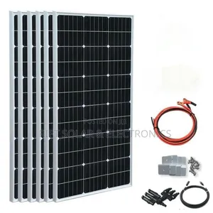 6.2kv Hybrid Inverter -5.12kwh Lithium Battery -(6)650w Total Off-Grid