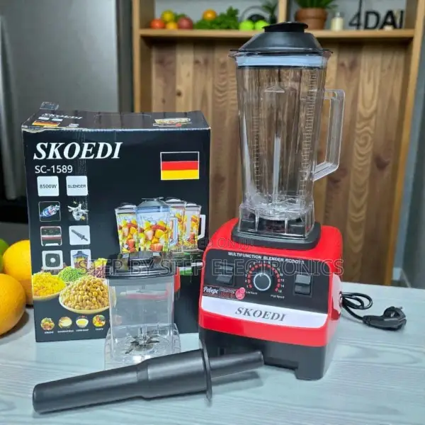 Skoedi 2-in-1 Blender For Shakes, Smoothies, Nuts And Spices