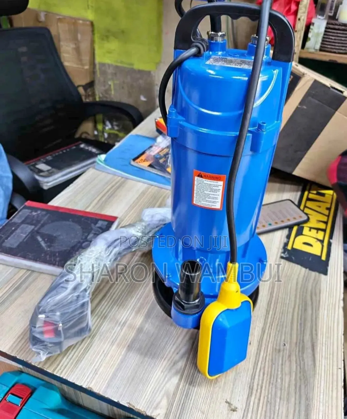 1hp Submersible Water Pump 32m Max Head