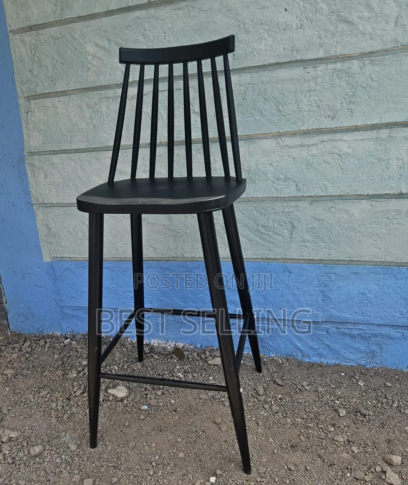 Black Durable Barstool/Counter Chairs