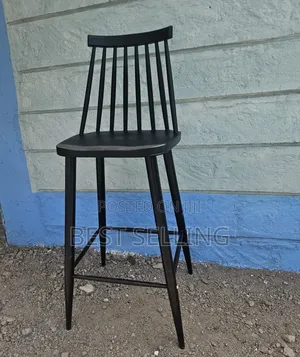 Black Durable Barstool/Counter Chairs